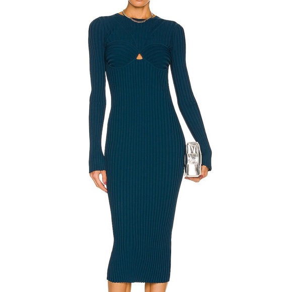 Helmut lang rib bra dress size small worn once! - Picture 3 of 3